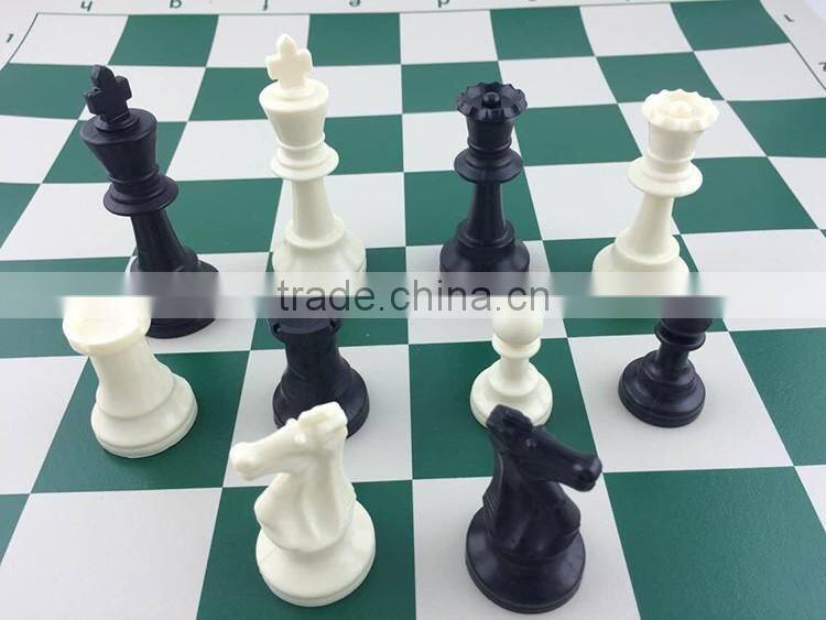 Durable Tournament plastic chess pieces
