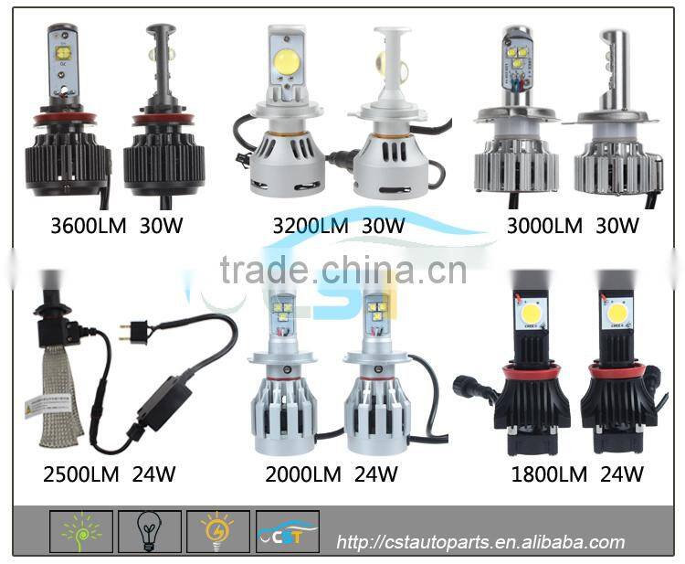 CST A340 COB DC9V~36V 80W CANBUS 9005 7200LM