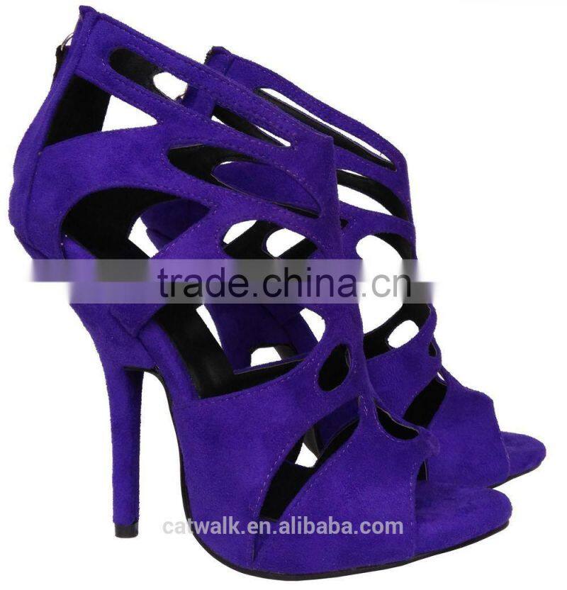 Many color peach suede leather high heel sandals 120mm stiletto summer sandal shoes very sexy