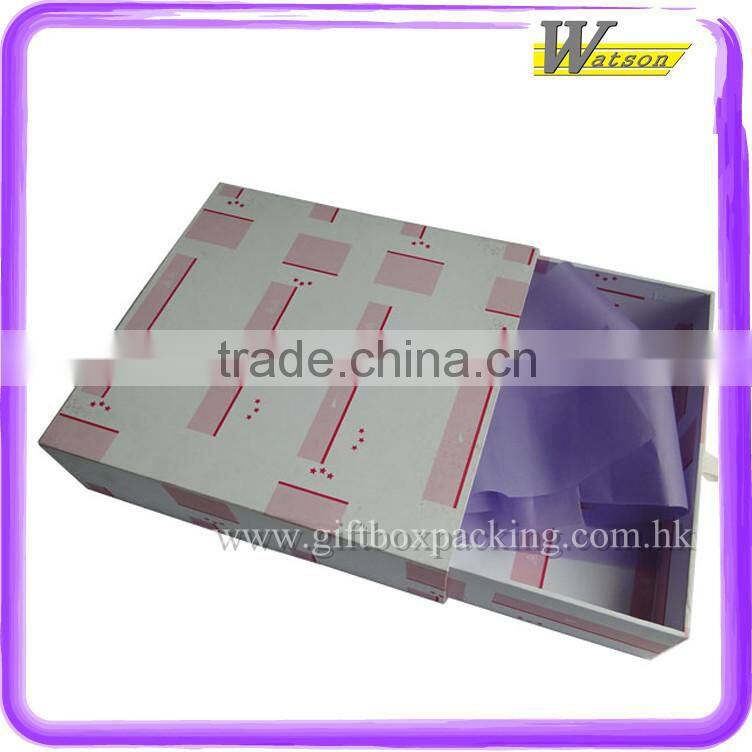 High Quality tailor Made Cardboard Gift Box with clear window