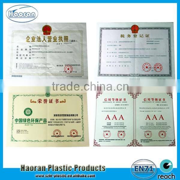 Tri-fold Plastic PVC Car Document Cover