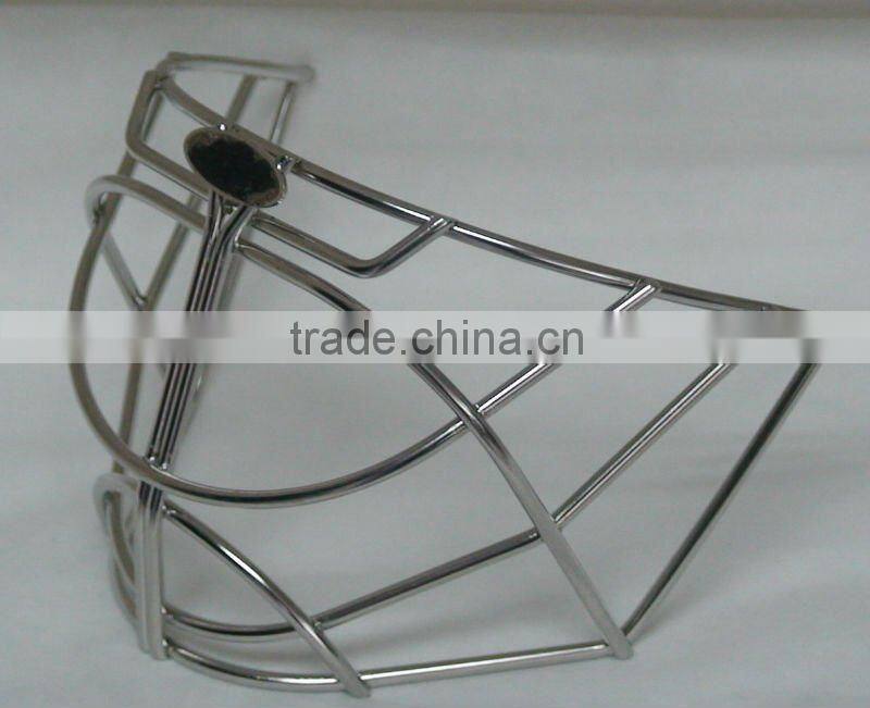Ice hockey goalie helmet cage