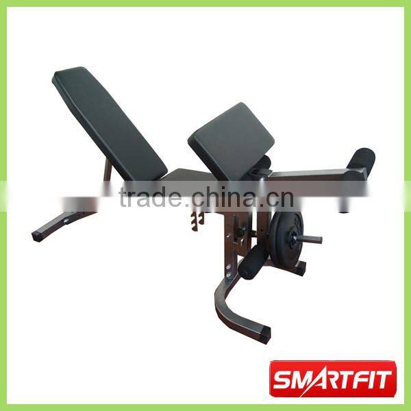 standard sit up outdoor bench Multi Bench with leg extension popular sale fitness gym equipment