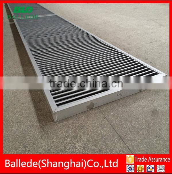 fixed extruded aluminum louvre