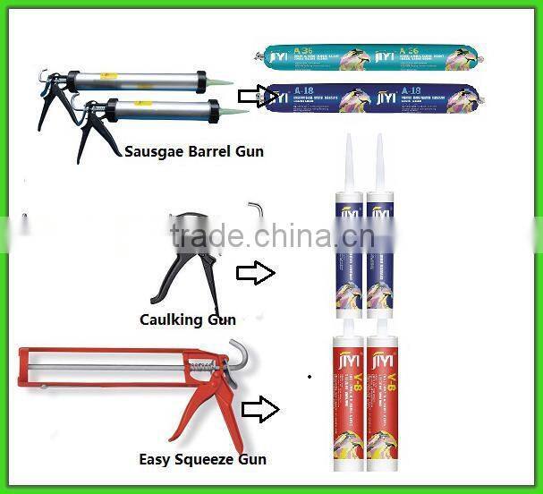 Silicone sealant type acetic for industries and household, glass