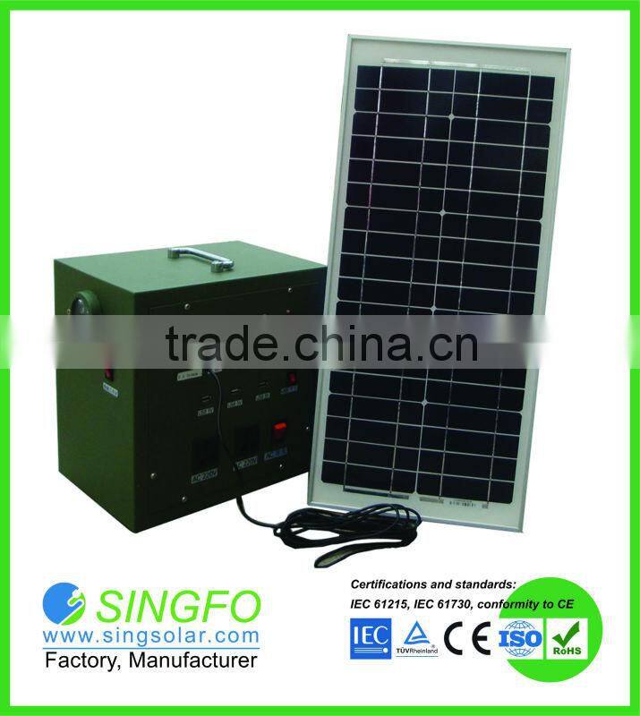 2013 Newest Product Portable Hand Crank Generating System for Home Use