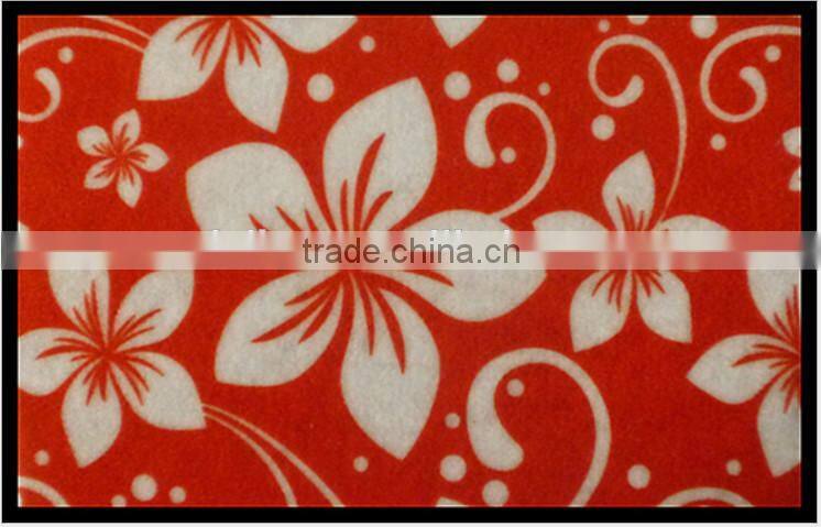 advertising carpet with color printed