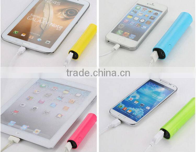 Rubber oil power bank 2000mAh 2200mAh 2600mAh cellphone charger mini portable mobile charger