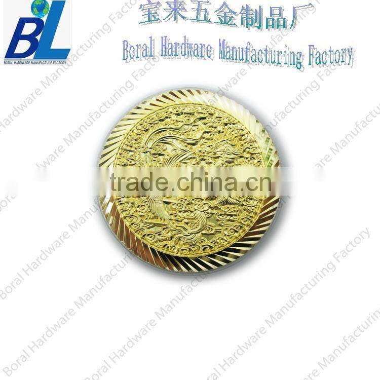 Colored alloy design souvenir coin for sale