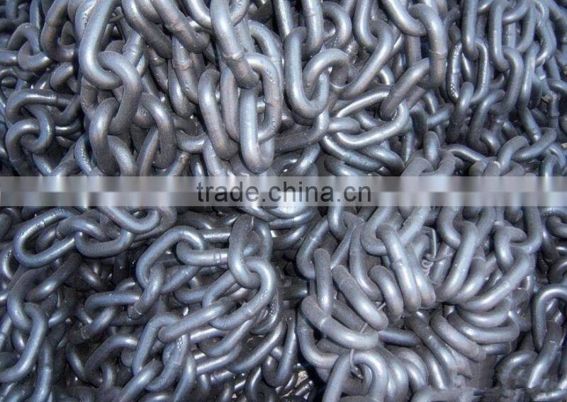 Factory supply three link chain for coal transfering