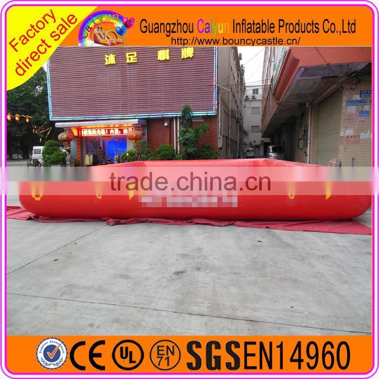 Red Inflatable Swimming Pool Float Toy For Kids