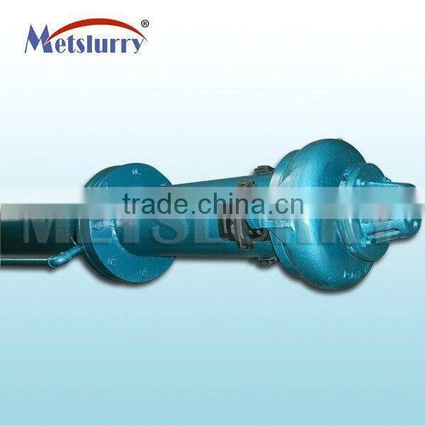 Anti-abrasive anti-corrosive metal or rubber vertical centrifugal slurry pump