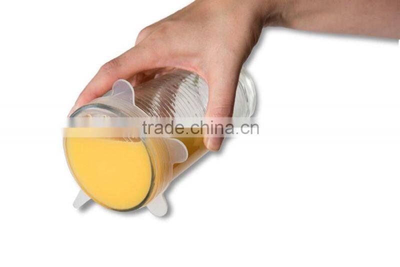 Multi Size Silicone Lids Food and Bowl Covers - Reusable Stretch Lids- Perfect Baking and Cooking Kitchen Gadgets