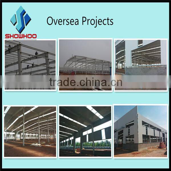 Exterior building glass walls prefabricated sheds steel hall