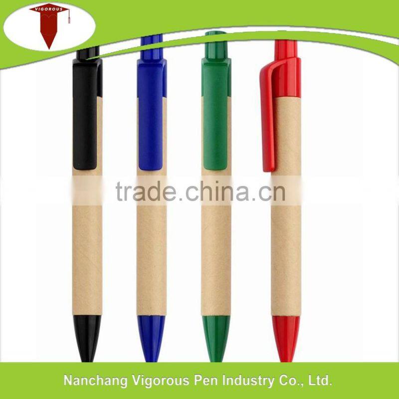 cheap eco friendly craft recycled paper pen