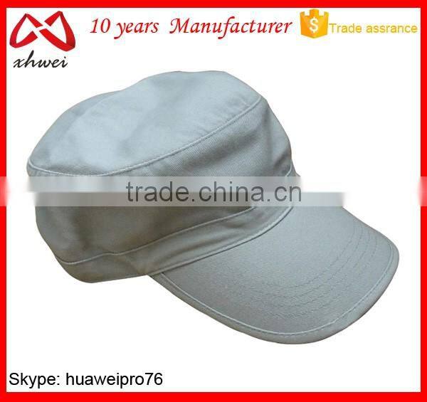 OEM Manufacturer Wholesale Blank Grey Military Hat