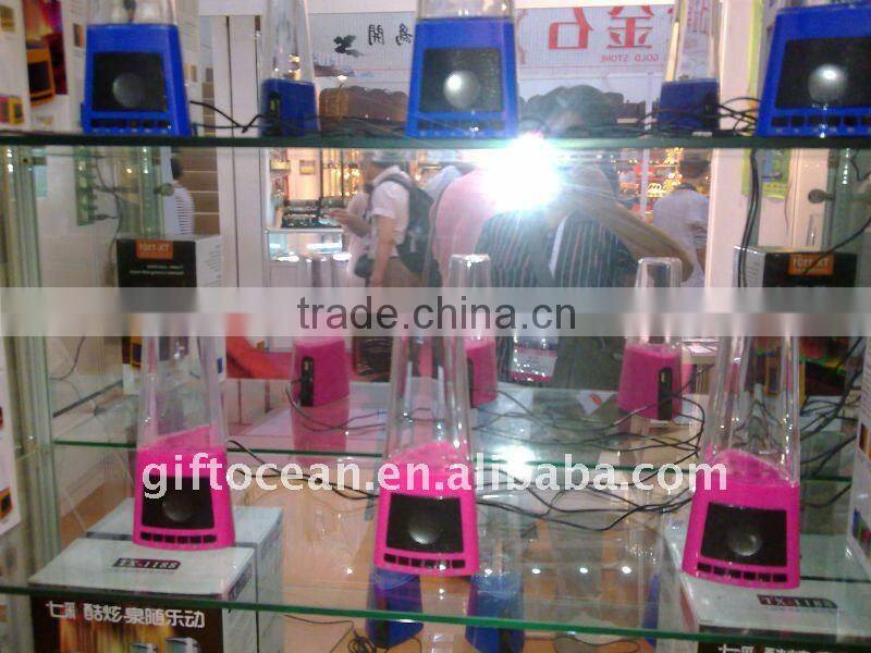 USB LED colorful Fountain Speaker digital music player