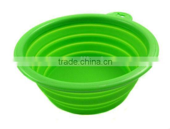 Foldable Silicone Pet Travel Bowl & Pet Feeding Tools