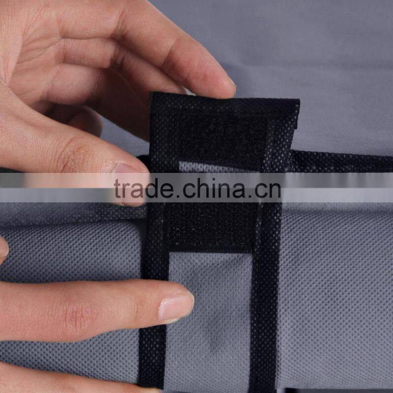 9 layers non-woven steel storage racks for Shoes with fabric cover