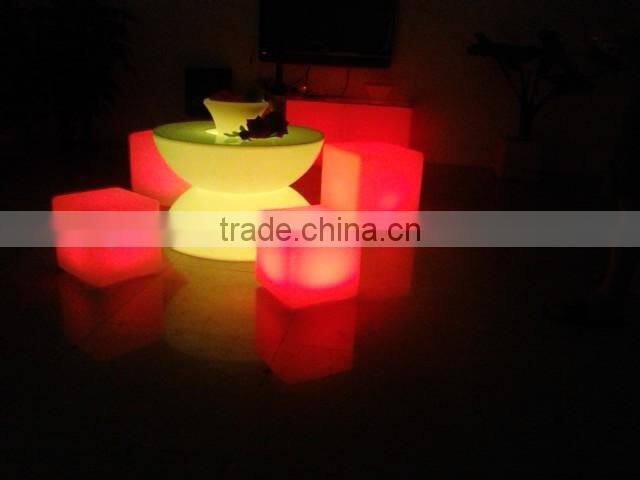 unique led round bar table furniture for sale led light bar table