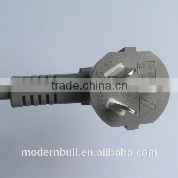3 pin plug pole N/R 250V 10A for laptop computer power tools injection electrical safety extension cord GB Standard Power Cord