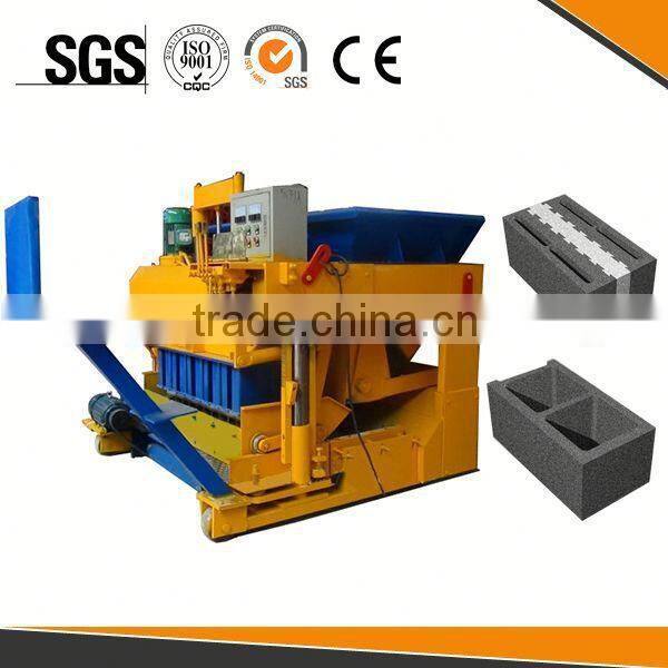 WT6-30 shandong mobile block machine / hollow block machine in philippines