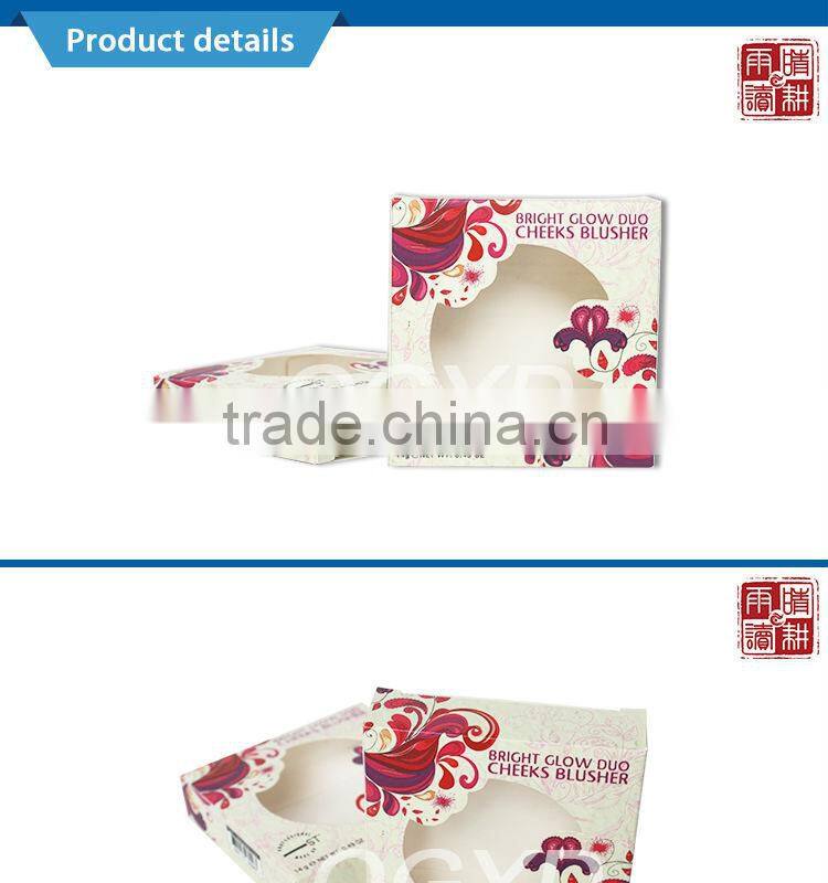 handmade paper fold gift box paper box with widow