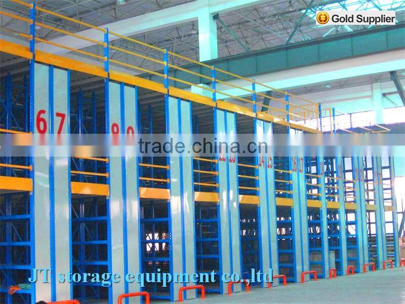 Multi-level mezzanine rack,warehouse storage shelf, racking
