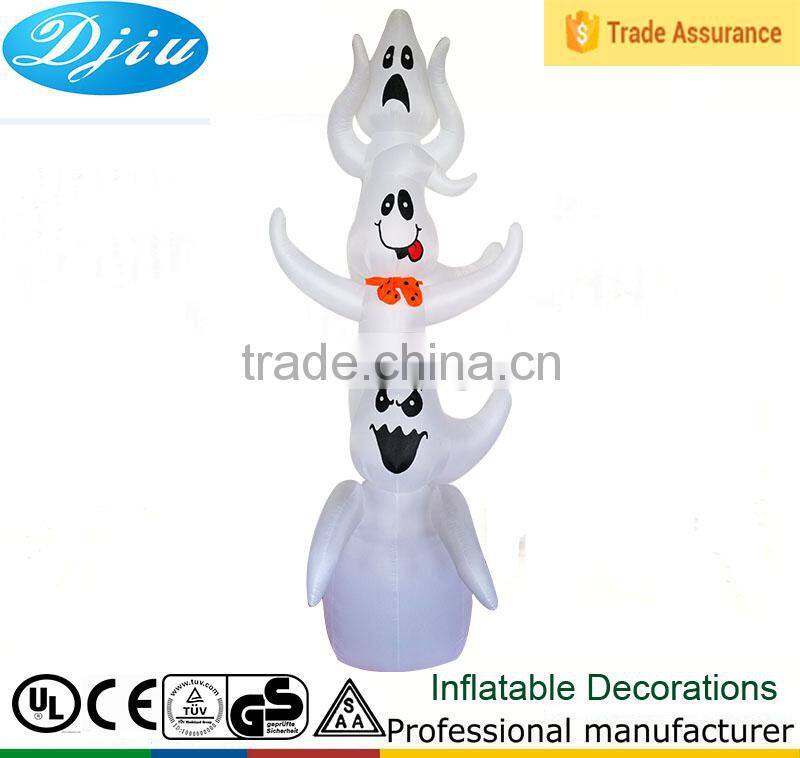 DJ-XT-101Family Use Halloween Inflatable Three Ghost Outdoor Halloween Inflatable Decoration
