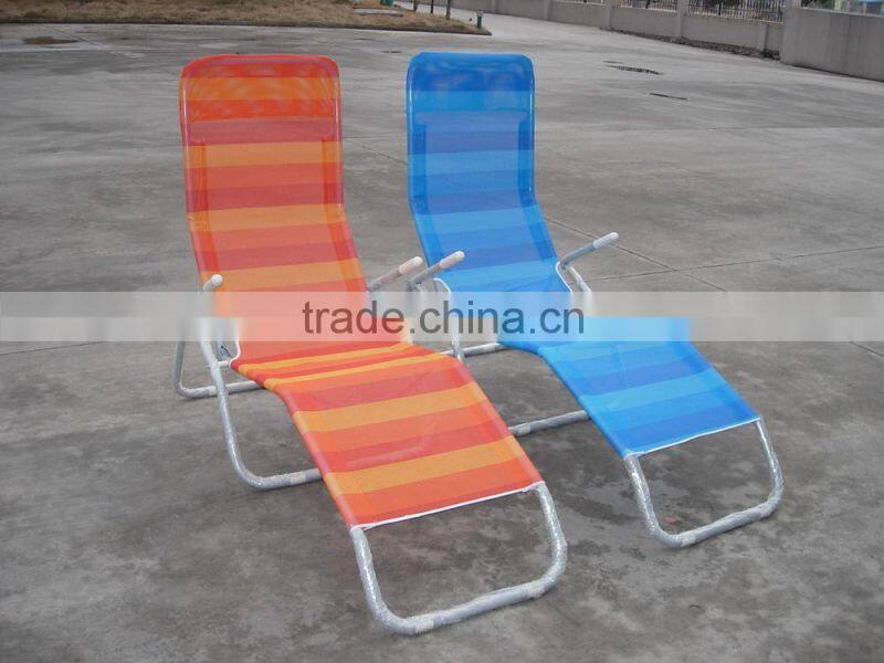 Folding Breathable Adult Rocking Chairs-- Pool Sun Lounge