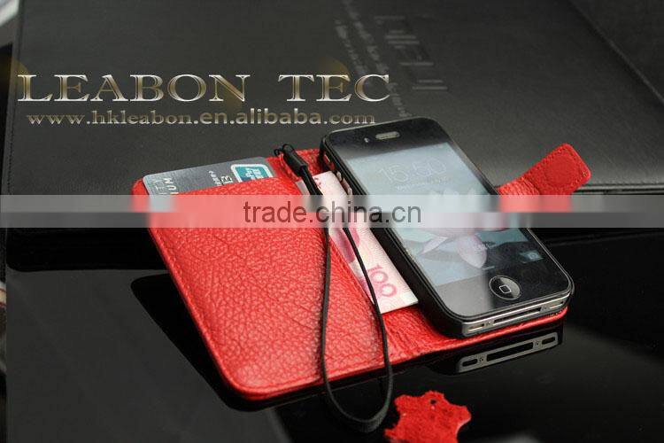 High quality sexy real leather case for iphone 4 4s