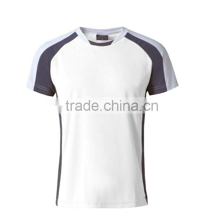 2016 custom wholesale top quality sport mens yellow tshirt