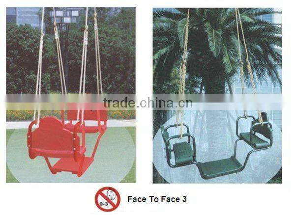 Playground Face-to-Face Glider Two Swing seat For Kids