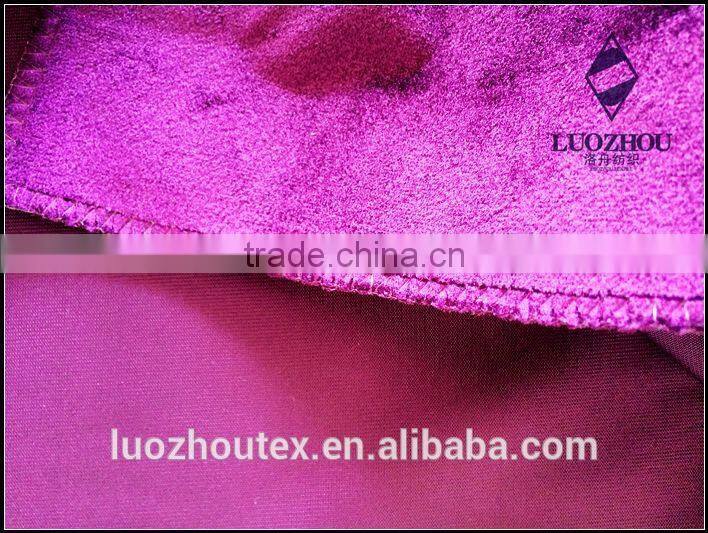 italian knitting velvet fabric for upholstery