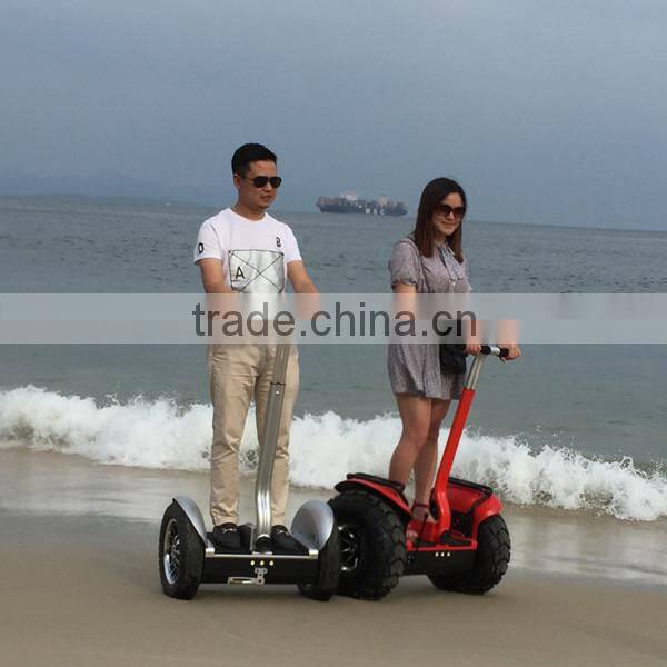 72V Li-ion battery operated two wheel smart balance electric scooter