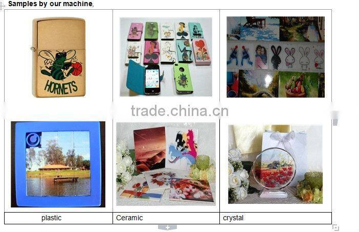 newest design digital PVC card printing machine with low print cost