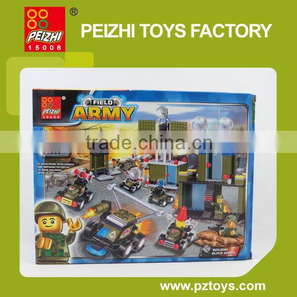 PEIZHI Military Series DIY Educational Plastic Toys Building Blocks