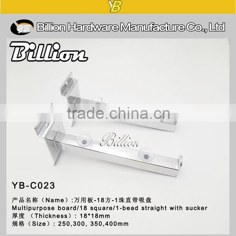 Metal Glass Bracket Holder with Sucker Wall Mount Brackets