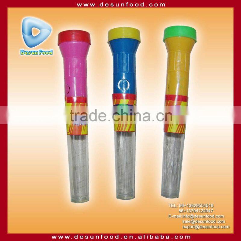flashlight torch with cartoon projection toy with candy