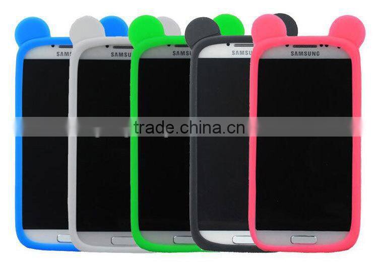 Cute Rabit cheap universal silicone bumper for any mobile phone