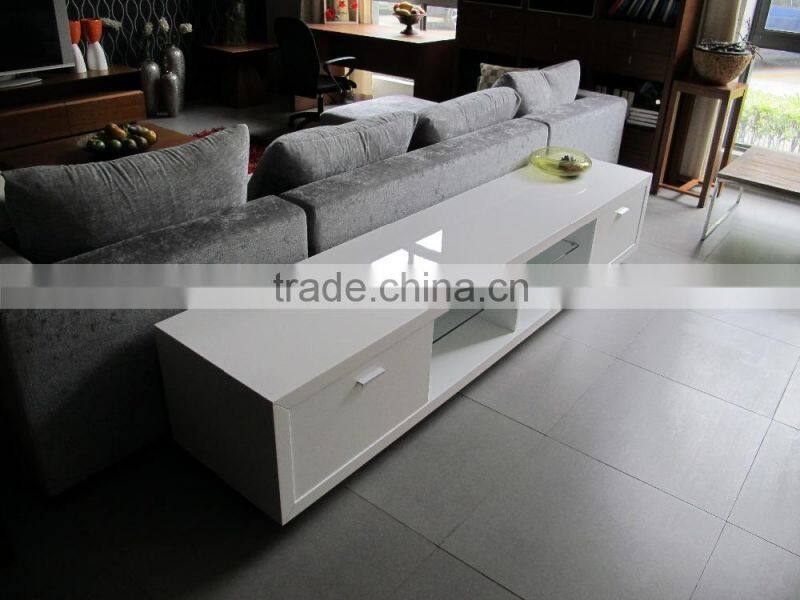 High gloss furniture living room
