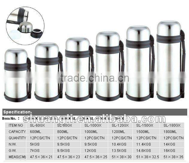 Vacuum thermos bottle/travel bottle/wide-mouth pot