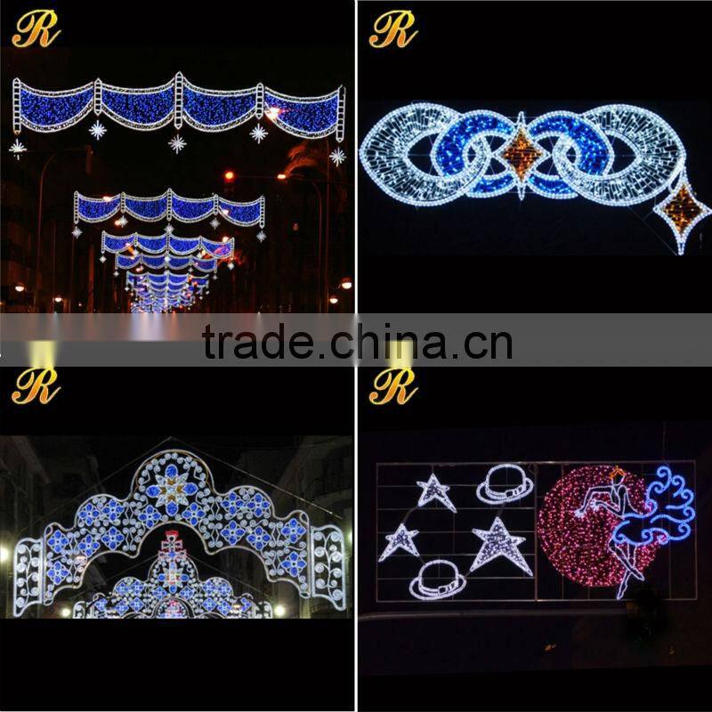 Outdoor street large Christmas ornaments for sale