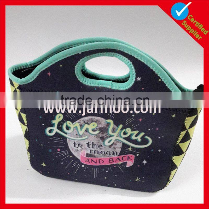Cheap reusable custom printed personalized insulated lunch bags for kids