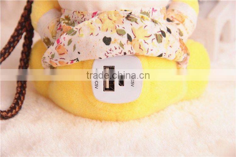 5200mAh power bank portable battery charger teddy bear design wholesale