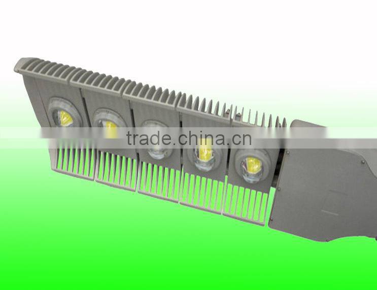 waterproof Aluminum COB 250w led street light 3 years warranty