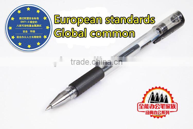 Promotional Plastic 0.5 mm gel pen Black Red Blue Office Stationery pens