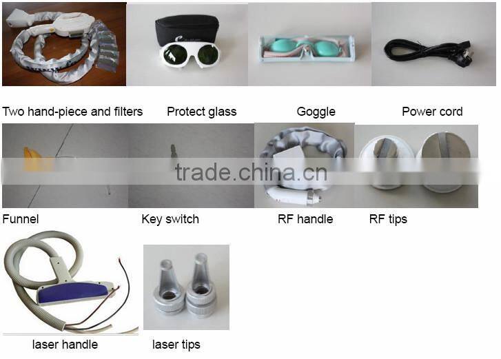 venus laser hair removal e-light ipl rf+nd yag laser multifunction machine laser epilation