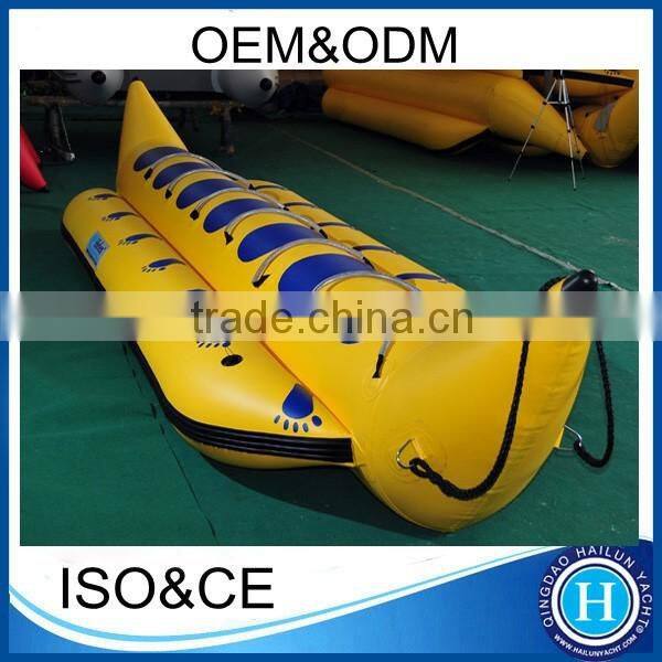 Water sleds inflatable banana 10 persons banana boat for sale