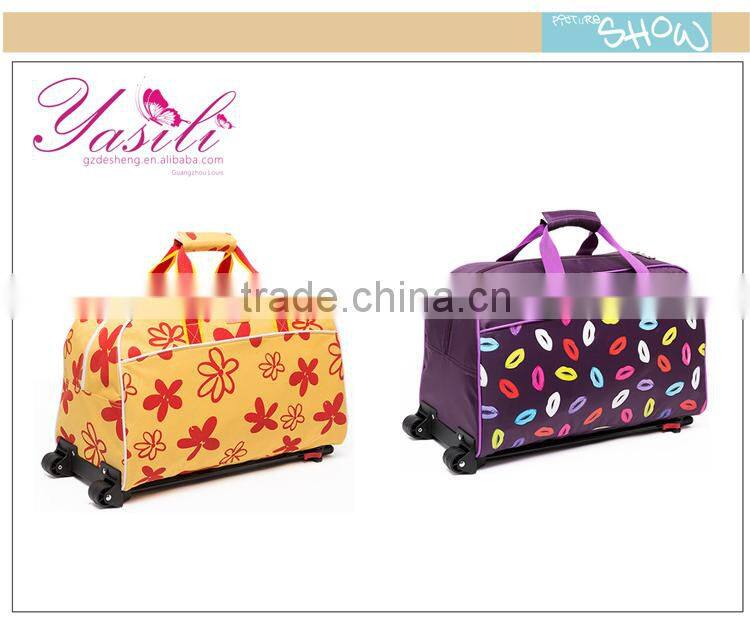 2014 new design travel bags outdoor trolley luggage travel bags